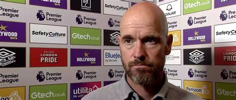 Erik ten Hag dla Sky Sports mógłbym w tym meczu zdjąć z boiska