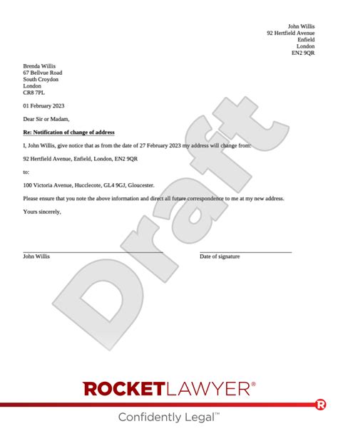 Proof Of Address Letter Template Uk Infoupdate Org