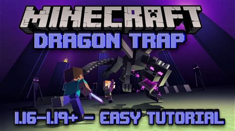 🐉easiest Ender Dragon Trap Tutorial 116 120 Youtube