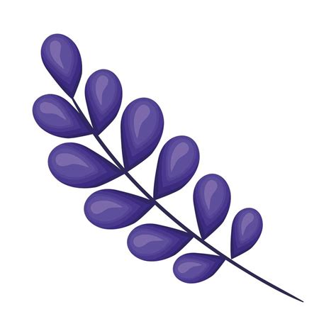 Purple Leaves Icon 2740086 Vector Art At Vecteezy