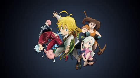 Fond Décran Illustration Anime Dessin Animé Nanatsu No Taizai Elizabeth Liones Diane Sin