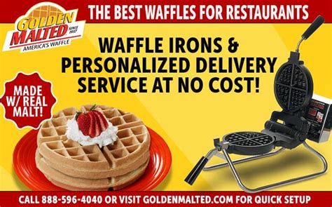 Demanded Waffles Waffle Irons Personalized Delivery Service