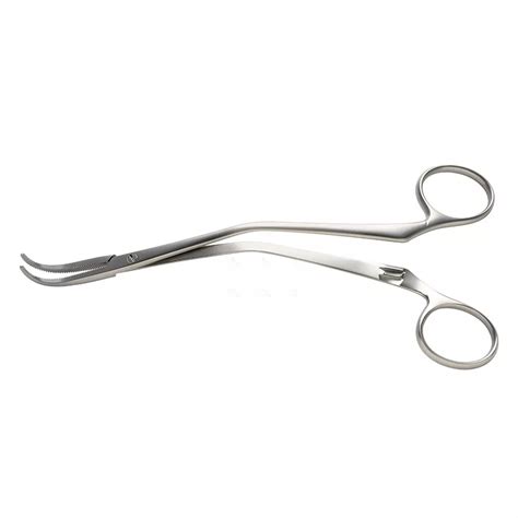 Wilson Tonsil Artery Forceps Cranked Shaft Curved Jaw Screw Joint 190mm