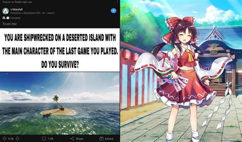 Touhou fans: will you survive with Reimu? : r/touhou_lostword