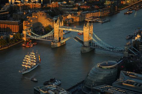 Tower Bridge HD England Building London Bridge Boat Thames HD