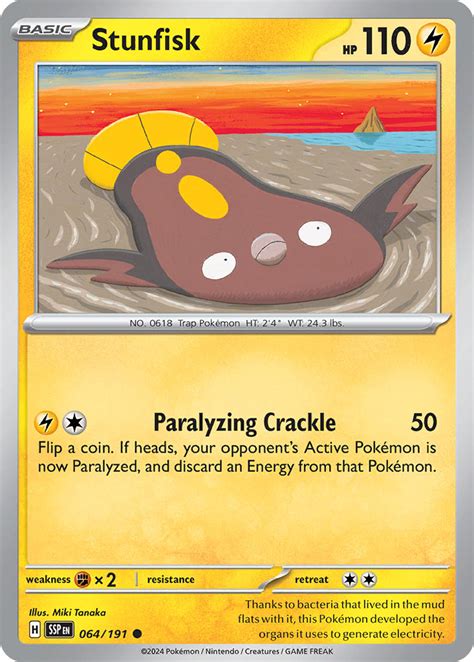 Stunfisk Surging Sparks SSP 064 PkmnCards