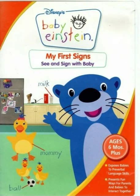 Baby Einstein My First Signs Dvd Disc Only