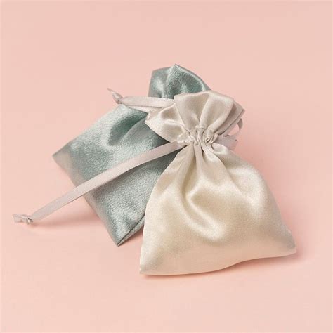 Satin Gift Bags With Drawstring Wedding Favour Bags Party Favor Bags