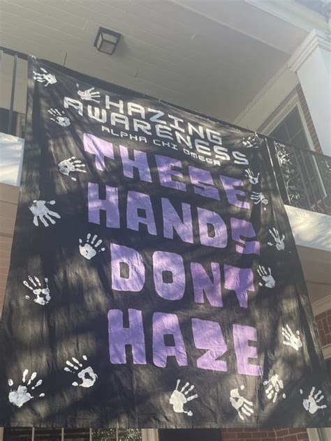 National Hazing Prevention Week Fsu Alpha Chi Omega