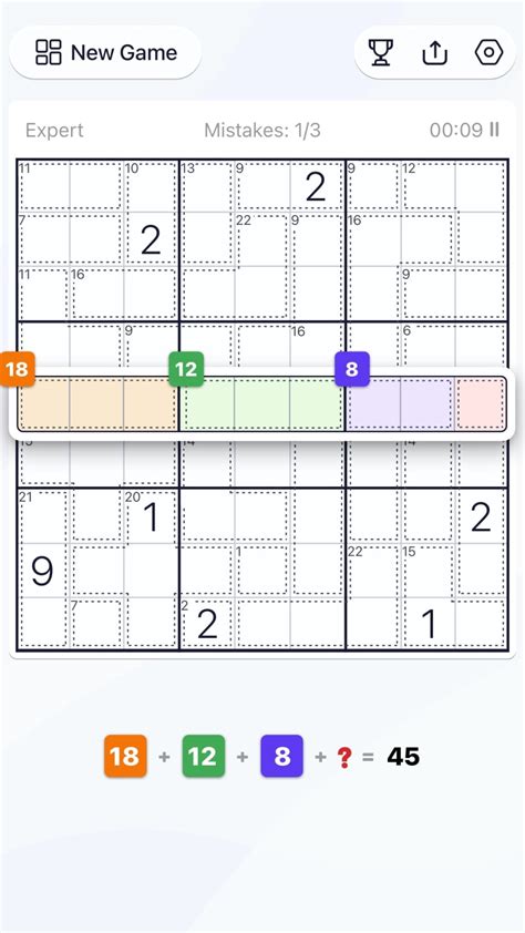 Killer Sudoku Puzzle Games Iphone