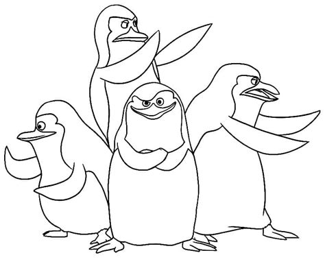 Desenhos De Pinguins De Madagascar Para Colorir E Imprimir Porn Sex