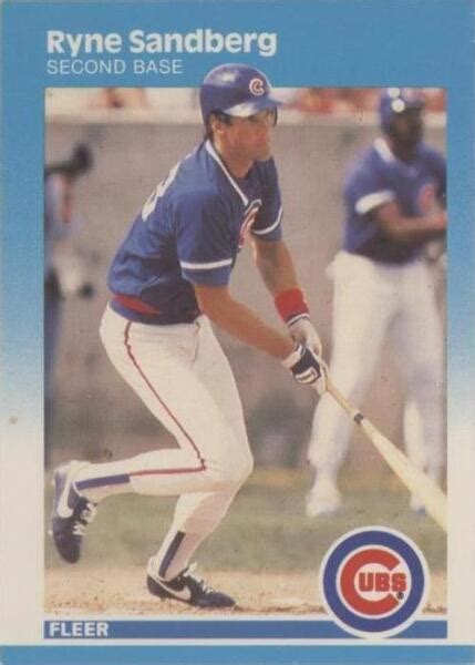 Fleer Ryne Sandberg For Sale Online Ebay