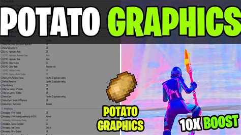 How To Get Potato Graphics In Fortnite Max FPS 0 Delay In Intel