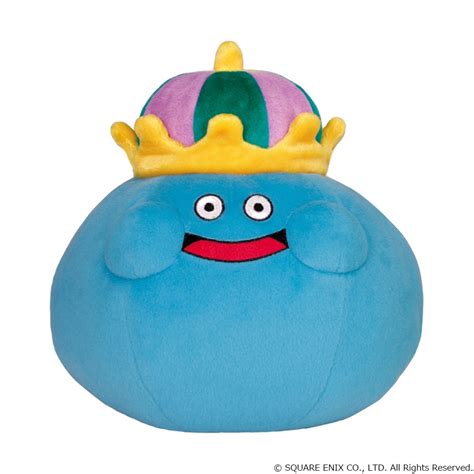 Dragon Quest Smile Slime Plush M King Slime Reissue