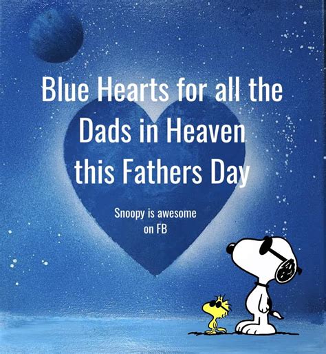 Blue Hearts For The Dads In Heaven This Fathers Day Pictures Photos