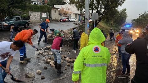 Causa Lluvia Estragos En Zona Metropolitana Noticias De Quer Taro