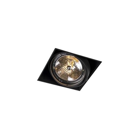 Recessed Spot Black AR111 Rotatable And Tiltable Trimless Oneon