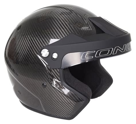 Buy Conquer Carbon Fiber Snell Sa2020 Approved Open Face Racing Helmet