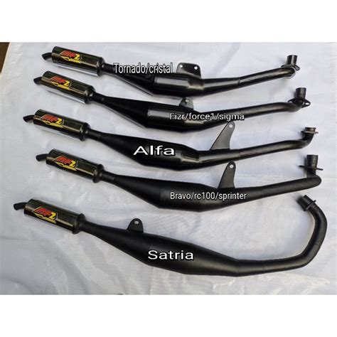 Exhaust Force Sigma Alfa Bravo Rc Sprinter Tornado Cristal Satria