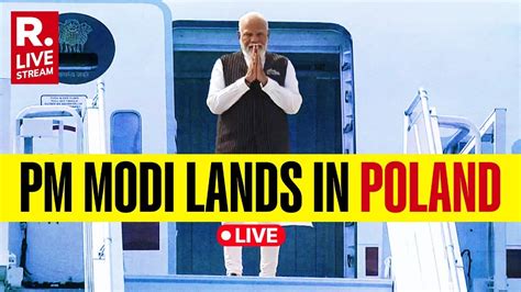 LIVE Indian Diaspora Greets PM Modi In Poland First Indian PM Visit