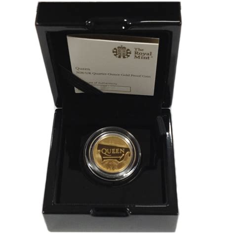 Proof Gold Quarter Ounce Queen ATS Bullion