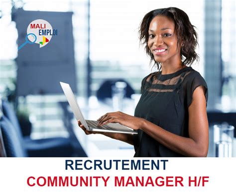 Rmo Mali Recrute Community Manager H F Y A Bara Offres D Emplois Et