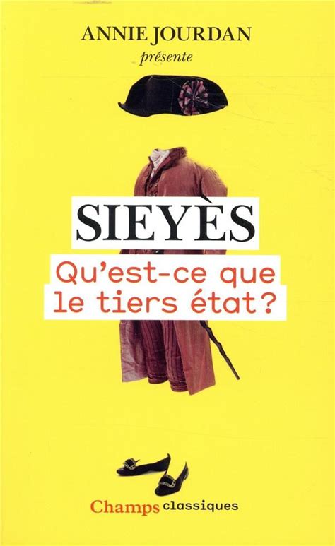 Qu Est Ce Que Le Tiers Etat Livre