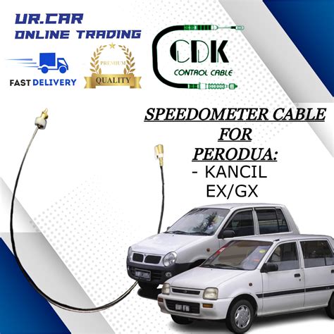 CDK PERODUA KANCIL EX GX SPEEDOMETER CABLE SPEED METER CABLE