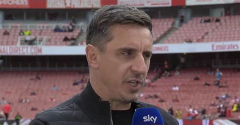 Gary Neville Doubles Down On Desperate Arsenal Trait After North