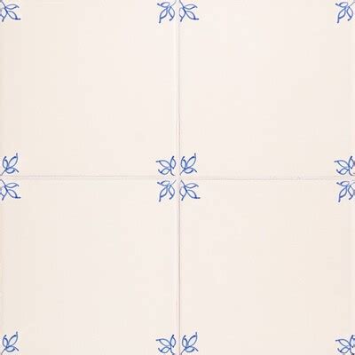 Camelias Blue Glazed Ceramic Tile X X Blue Ceramic