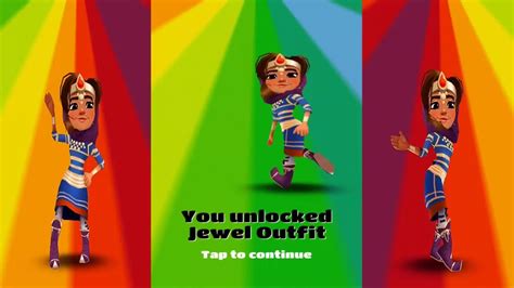 Unlocking Amira Jewel Outfit On Subway Surfers Transylvania 2016 HD