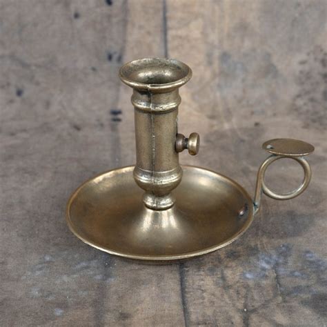 Brass Chamberstick Etsy