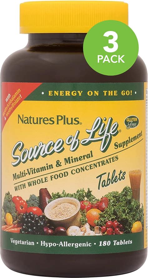 Amazon Natures Plus Source Of Life Capsules Multivitamin