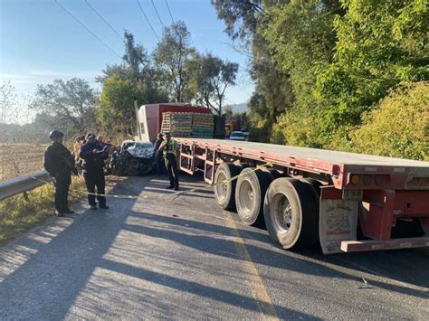 Cuatro Muertos Por Choque En Carretera Tenango Tenancingo