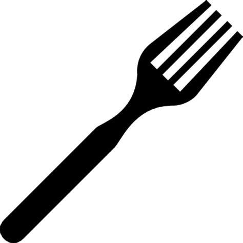 Fork In Diagonal Icons Free Download