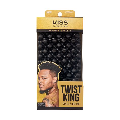 Kiss Colors And Care Twist King Styling Plastic Hair Sponge