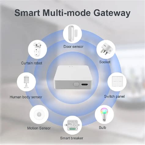 Tuya Multi Mode Zigbee Bluetooth Gateway Hub Wireless Smart Home