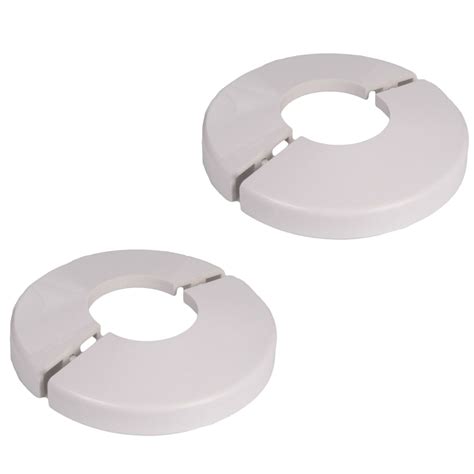 Escutcheons White Snap On Snap Tite Hand Rail Base Trim Cove