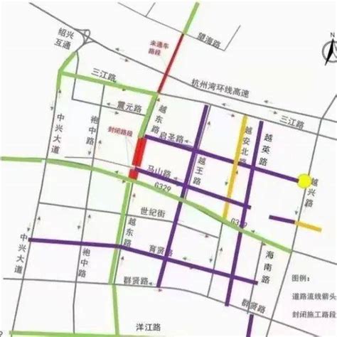 公告！绍兴多条道路即将封闭施工 启圣路