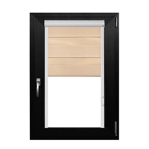 Rulou Textil Day Night Bej Nude Cu Caseta Alba L 80 Cm X H 120 Cm EMAG Ro