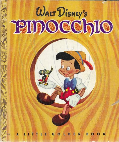 Walt Disney's Pinocchio (A Little Golden Book) #D8 by Adapted by ...