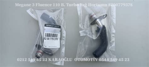 Fluence Megane Bg Turbo Ya Hortumu Karao Lu Yedek