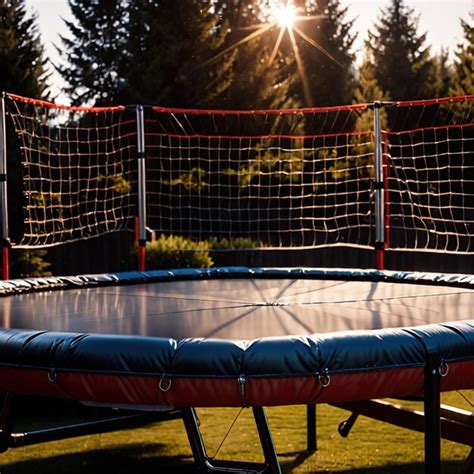 Premium Photo | Trampoline outdoor recreation activity equipment for ...