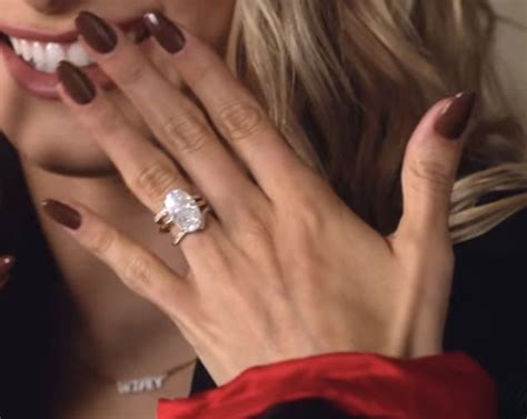 Hailey Bieber Wedding Ring And Bands Cute Engagement Rings Hailey