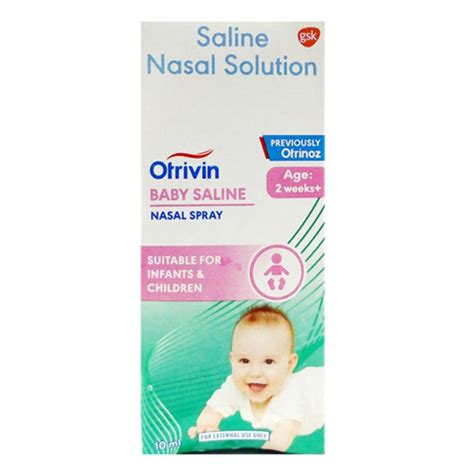 Otrivin Baby Saline Nasal Spray Uses Side Effects Price Apollo