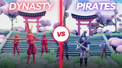 DYNASTY TEAM Vs PIRATE TEAM UNITS TOURNAMENT TABS Totally Accurate