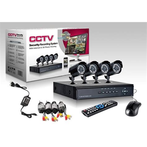 KIT TELECAMERA DI SORVEGLIANZA A 8 CANALI 4 TELECAMERE IP WIFI 1080P