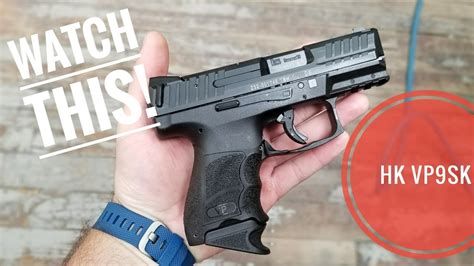 Hk Vp Sk A Great Concealed Carry Double Stack Pistol Youtube