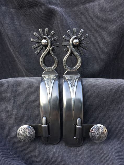 Jennings Double Mounted Chihuahua Spurs