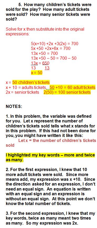 How To Solve College Algebra Word Problems Ronnie Brown S Math Worksheets